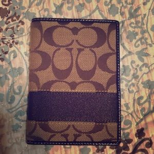 Coach passport wallet